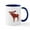 White/Navy Inside, variant on CafePress - MOOSE Mugs - 11 oz Ceramic Mug - Novelty Coffee Tea Cup