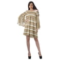 thumbnail image 3 of Moomaya Robe d'Été Dénudée pour Femmes, Robe de Plage en Coton avec Manches Cloche - S, 3 of 5