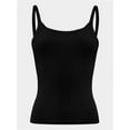 thumbnail image 3 of Strap Camisole Tank Tops for Women Basic Slim-Fit Cami Undershirts, 3 of 5