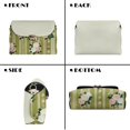 thumbnail image 5 of Pzuqiu Rose Women's Leather Cross Body Bag Exquisite Fashion Women Leather Crossbody Bag with Chain Lightness Functional Quilted Crossbody Purse for Women for Daily Life, 5 of 7
