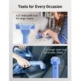thumbnail image 2 of TaoTronics Carpet and Upholstery Cleaner Machine Portable,  12Kpa Spot and Stain Cleaner with 2 Cleaning Tools, Dual Large Tanks, Lightweight Cleaner Machine for Carpet, Stairs, Couch, Car Seats, 2 of 7