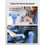TaoTronics Carpet and Upholstery Cleaner Machine Portable, 12Kpa Spot and Stain Cleaner with 2 Cleaning Tools, Dual Large Tanks, Lightweight Cleaner Machine for Carpet, Stairs, Couch, Car Seats