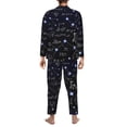 thumbnail image 5 of Kll Physical Formulas Sleepwear Mens Flannel Pajamas,Long Cotton Pj Set, 5 of 9