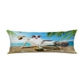 thumbnail image 1 of EREHome cat resting on a sun lounger Pillow Cover Body Pillowcase Pillow Protector 20x60 Inch, 1 of 1