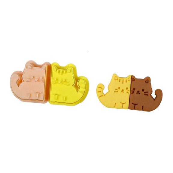 POYOGA Household Baking Set with Plastic Press Forms for Dough Work