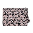thumbnail image 1 of Sonducket Bolso de mano de moda y práctico para mujer, bolso de piel de serpiente, bolso de piel de serpiente rosa Type3 NO3, 1 of 6