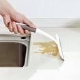 thumbnail image 4 of Fiudx Escobilla de Goma de Silicona Multiusos, Limpiacristales Sin Dejar Marcas, Mango de Abs Antioxidante, Limpiador Versátil para Azulejos de Ducha y Coche, Diseño Ergonómico, 25 Cm (Paquete de 2), 4 of 6