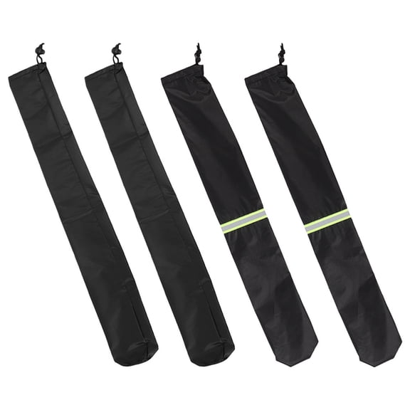Homoyoyo 2Pairs Black Car Windshield Wiper Covers Easy Install Waterproof Wiper Blade Protector