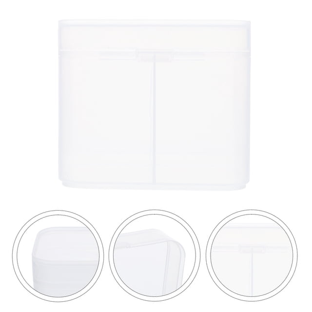 unbranded 2Ud Caja Organizadora De Transparente Para Herramientas De Manicura Y Accesorios