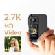thumbnail image 5 of Bewinner Cámara Corporal de Acción Portátil con Audio y Vídeo, Cámaras Portátiles de 2,7 K y 12 MP, Pantalla a Color de 1,47 Pulgadas y ángulo de 170 Grados, Videocámara Personal Portátil (Black), 5 of 11