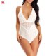 thumbnail image 1 of Mono sexy mono de cosplay suave mono de tela con pantalla de encaje para mujeres adultas, blanco, XXL Inevent XX000036-55, 1 of 7