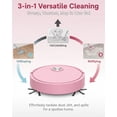 thumbnail image 2 of Mini Robot Vacuum for Car, Smart 3-in-1 Cleaner, Rechargeable Sweeping & Mopping Robot for Pet Hair, Hard Floors and Small Spaces, 2 of 7