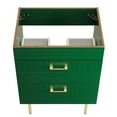 thumbnail image 5 of Vanity Cabinet (Sink not included), Green, Wood, Hotel Bedroom Bathroom, Modern Contemporary HB33621, 5 of 9