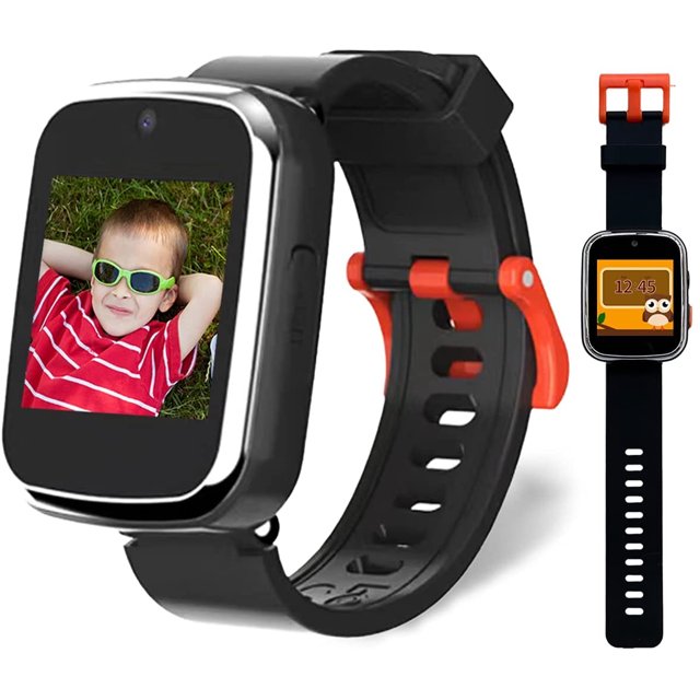 Reloj Inteligente para Niños, Juguetes para Niños de 3-10 Años 1.54" Pantalla Táctil HD con Doble Cámara, Juegos, Reproductor de Música, Podómetro. Regalo de Cumpleaños para Niños de 5-6-7-8