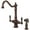 Oil Rubbed Bronze, variant on Pioneer Faucets 2AM401-ORB Americana 1.5 GPM Single Hole Kitchen Faucet - Bronze