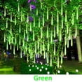 thumbnail image 3 of Fairy Light Garland Garden Decor 30/50cm LED Wedding Meteor Shower Holiday Light String 8 Tubes EU/US Plug Christmas Decoration, 3 of 5