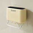 thumbnail image 4 of Clearance! Kitchen Utensil Wall Organizer Box,Tableware Wall Drainer Kitchen Utensil Rack Wall Mount With Hooks Knife, Towel Rack, Flatware Slot Daily Deal Return Pallet #14, 4 of 7