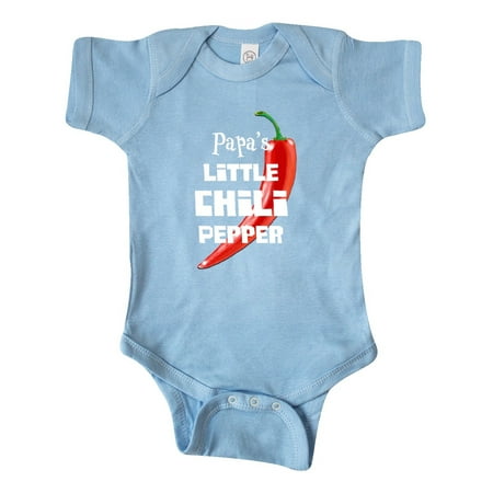 

Inktastic Papa s Little Chili Pepper Gift Baby Boy or Baby Girl Bodysuit