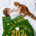 Personalized Graduation Blanket Gifts 2024,Custom Name Graduation