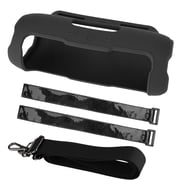 Silicone Protective Cover Case for JBL Flip 7 Portable Bluetooth Speaker, Protective Sleeve with Shoulder Strap and Bike Bars Fixed Strap Holder