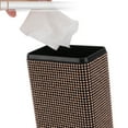 thumbnail image 5 of Unique Bargains Car Trash Can with Hook and Back Clip Hanging Plastic Trash Bin Champagne 1 Pcs, 5 of 7