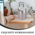 thumbnail image 3 of BESTYASH Pink Stainless Steel Small Recycle Bin with Lid for Desk Office Home Desktop Trash Storage, 3 of 6