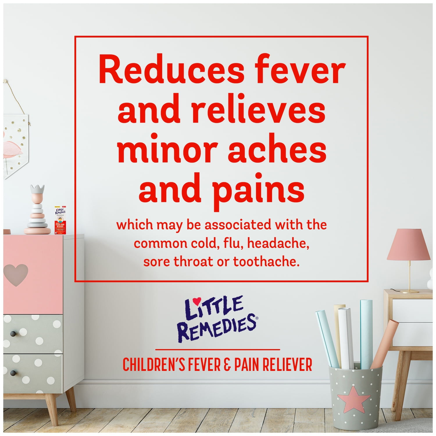 (3 pack) Little Remedies Infant Fever & Pain Reliever with Acetaminophen, Natural Berry, 2 Fl Oz