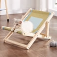 thumbnail image 3 of Silla Para Gatos, Silla Ajustable De Madera Para Gatos Con Tela Oxford De Primera , Cama Universal Para Dormir, Silla Para Gatos Para Gatitos, Mascotas Pequeñas,, 3 of 7