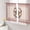 wine red, variant on Country Star Plaid Sheer Curtains 45 Inches Length 2 Panels Set, Window Sheer Curtains for Living Room/Bedroom, Retro Western Farmhouse Barn Berry Light Filtering Rod Pocket Curtain 52''x45''x2