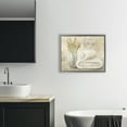 thumbnail image 2 of Stupell Industries Relax Bath Towel & Botanicals Gray Framed Floater Canvas Wall Art design by Pam Britton, 17 x 21, 2 of 9