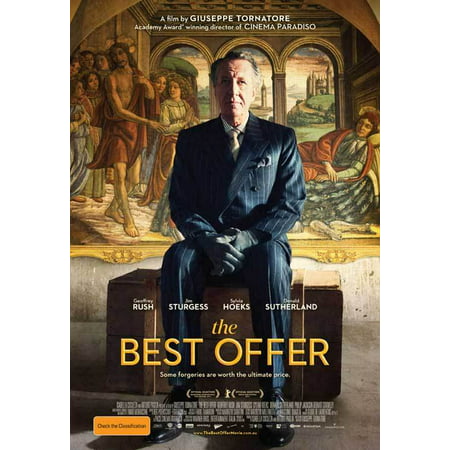 The Best Offer (2014) 11x17 Movie Poster (Best Price Dishwashers Australia)