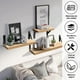 thumbnail image 3 of Repisas Flotantes Estante Flotante para Montar en La Pared, Juego de 3 Estantes Flotantes de Pared, Pantalla Colgante Decorativa Repisas para Sala de Estar, 3 of 6