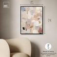 thumbnail image 4 of Aura of Beige Canvas Print Neutral Abstract Art by Art Remedy, Black Frame, 20 x 24, 4 of 6