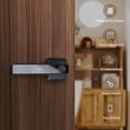 thumbnail image 4 of Puerta Lock De Entrada Sin Llave, Control De La Aplicación One Touch Puerta Huella Dactina Smart Lock Electronic 5 Desbloqueo Con Tarjetas De IC Keys Para La Oficina Del Hotel En, 4 of 7