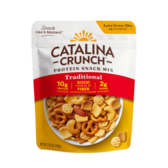 Catalina Crunch Protein Snack Mix, Traditional, 5.25 oz