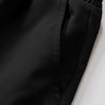 thumbnail image 4 of SOOMLON Cargo Shorts for Men Twill Big and Tall Chino Shorts with Pockets Elastic Waist Board Shorts Versatile Shorts, 4 of 8