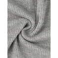 thumbnail image 5 of INSPIRE CHIC Womens Shorts Scalloped Hem Elastic Waist Adjustable Drawstring Ruffle Soft Cozy Sleepwear M Grey, 5 of 6