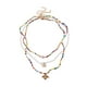 thumbnail image 2 of 3 Piezas Collares con Cuentas de Semillas, Collar Bohemio para Mujeres y niñas, Collar de Cuentas de Playa Ajustable Colorido, joyería de Cadena, 2 of 9