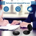 thumbnail image 2 of 20 Pcs Fingerprint Fingerprint Ink Pad Mini Black Stamp Ink Pad Notary Supplies Identification Security ID Fingerprint, 2 of 7