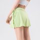 thumbnail image 5 of Gibobby Shorts Yoga Mujeres Deportes 2 en 1 Pantalones cortos Sexy Correr Deportes Tenis Faldas Tallas grandes Deportes Yoga Faldas(Verde, L), 5 of 5