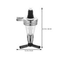 thumbnail image 4 of Monyance beverage bottle dispenser Liquor Dispenser Wall Mounted Beverage Bottle Dispenser Holder Water Pourer(6.3X3.15X3.15Inches), 4 of 10