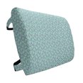 thumbnail image 1 of Teal Lumbar Pillow, Colorful Water Droplets Rain Themed Image Natural World in Abstract Manner, Soft Back Cushion for Office Chairs with Adjustable Straps, 14" x 13", Aqua Teal Lavender, by Ambesonne, 1 of 7