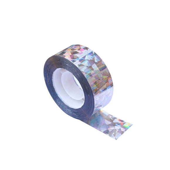 Cagogo Bird Repellent Ribbons, Reflective Scare Tape for Birds Pigeons and Geese, Double Sided Deterrent Ribbon for Orchard Garden Farm, Outdoor Bird Control for Crops Protection and Pest