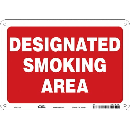 

Condor Safety Sign 7 in x 10 in Aluminum 474L95 474L95 ZO-G5505031