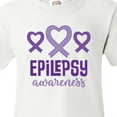 thumbnail image 4 of Inktastic Epilepsy Awareness Month Ribbon Youth T-Shirt, 4 of 5
