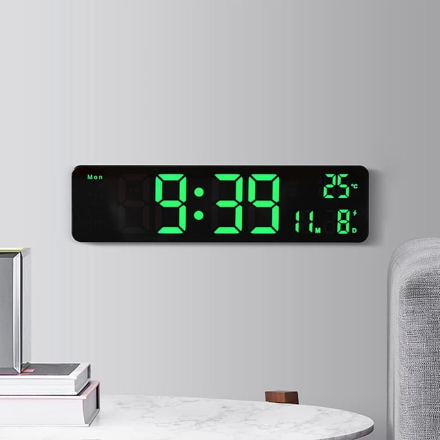 Reloj despertador digital LED grande Perfecl reloj digital