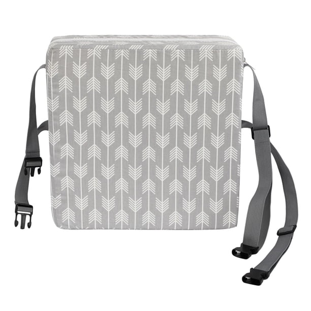 Cojín ligero y duradero para silla de comedor, cojín elevador para bebé, bebé y hogar (gris)