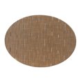 thumbnail image 2 of Workhe Oval PVC Placemat Non-Slip Plastic Table Mat Water-proof Plate Dish Placemat Dish Pads Coaster Kitchen Bar Accessories, 2 of 9