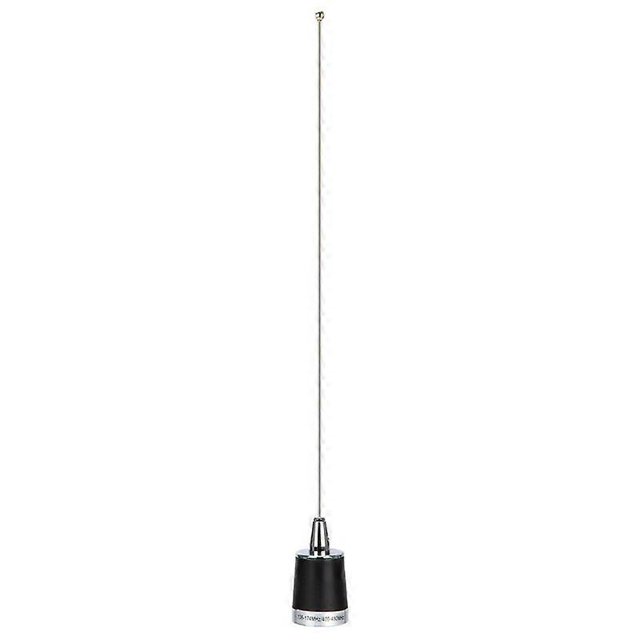 144/430Mhz 100W High Gain Mobile Radio Walkie Talkie For NMO VHF UHF Dual Band Car Antenna (1 Pcs Black)
