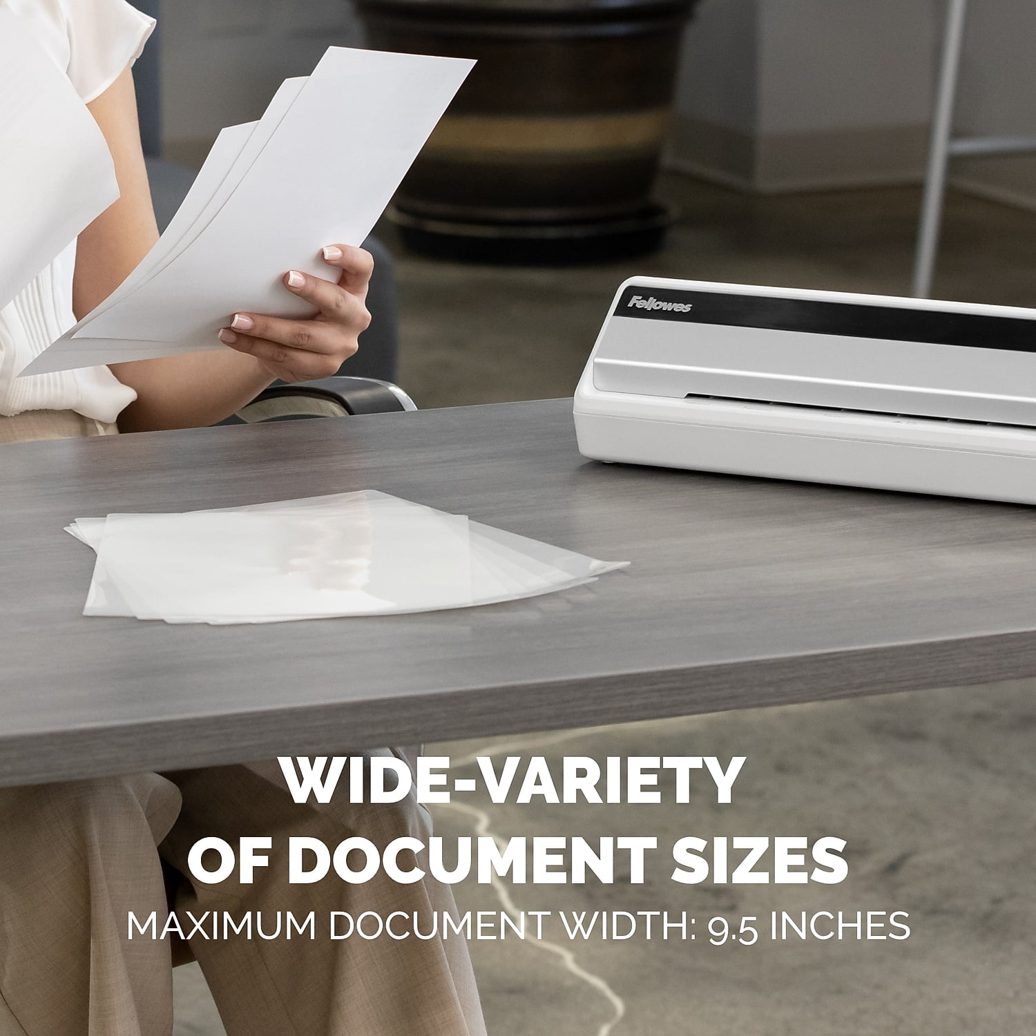 Fellowes Saturn 95 Laminator 9" Wide x 5mil Max Thickness 5735801